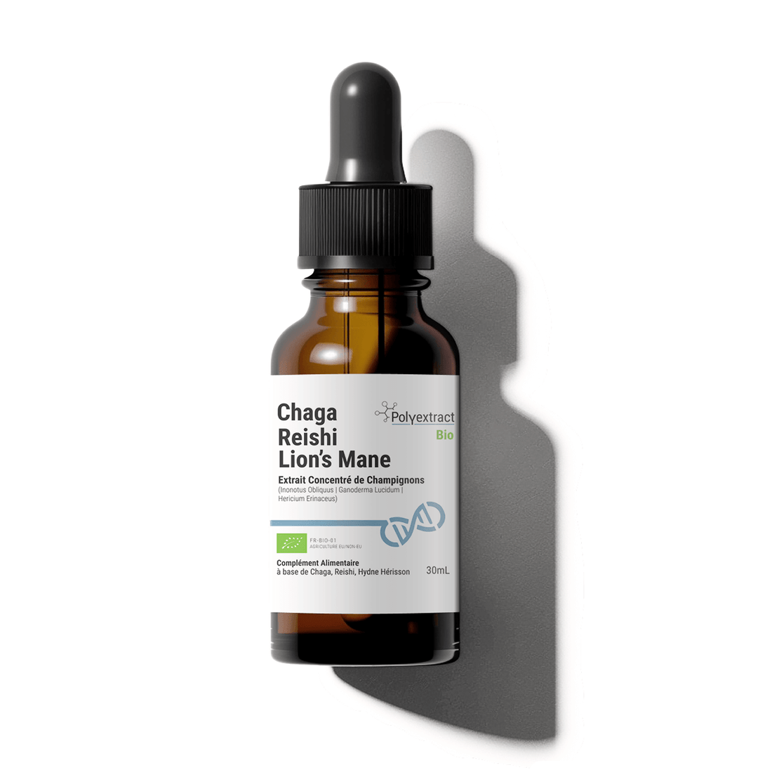TriExtract : Chaga, Reishi, Lion&