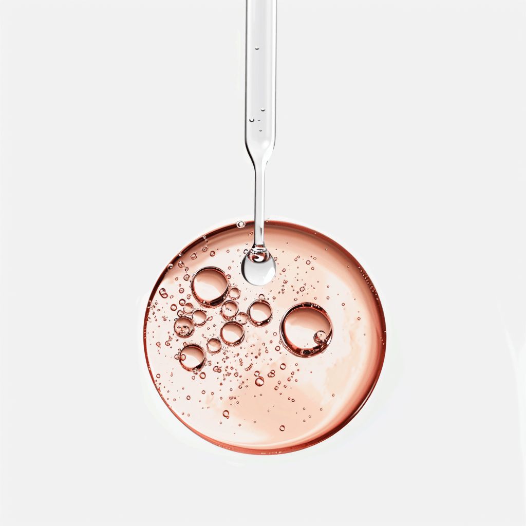 Close-up of a dropper with reishi mushroom liquid extract