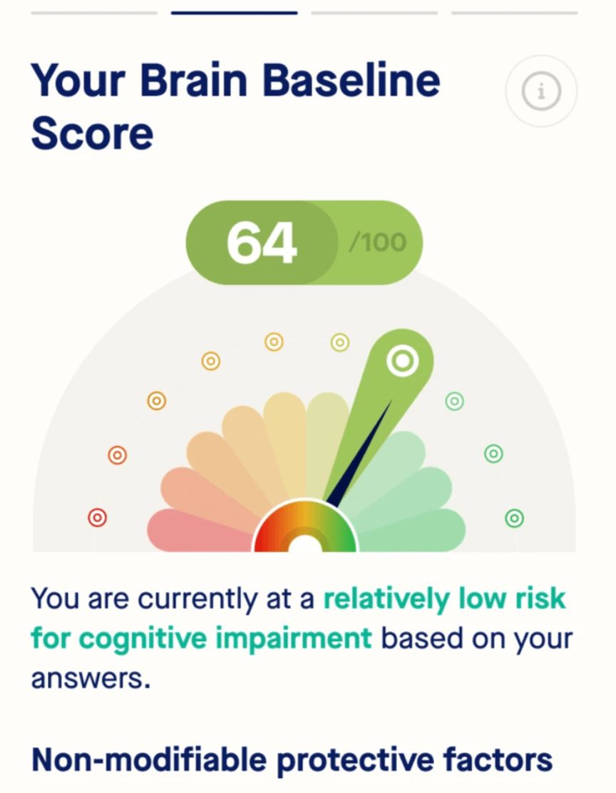 Screenshot from Five Lives application 